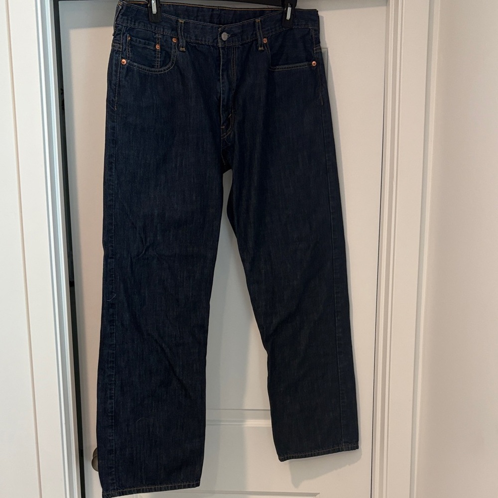 Levi's Dark Blue Straight Men's Jeans